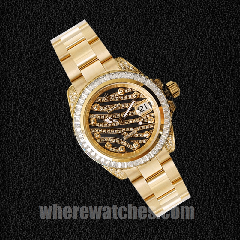Rolex Datejust 40mm 116285 Pour des hommes Ton d'or – Image 3