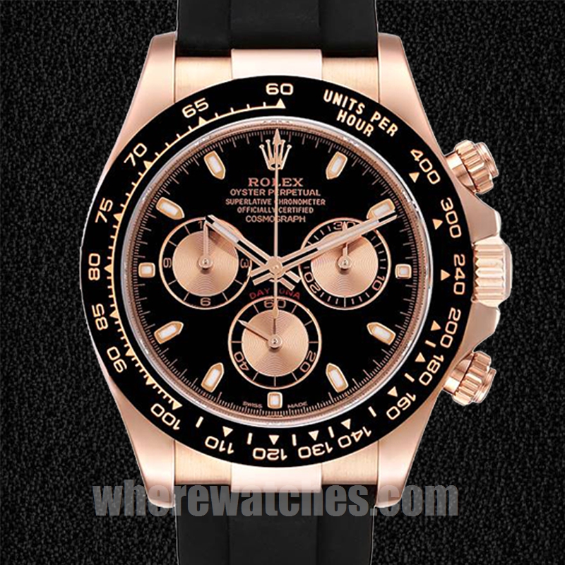 Rolex Daytona 40mm M116515ln-0017 Pour des hommes Élastique Automatique