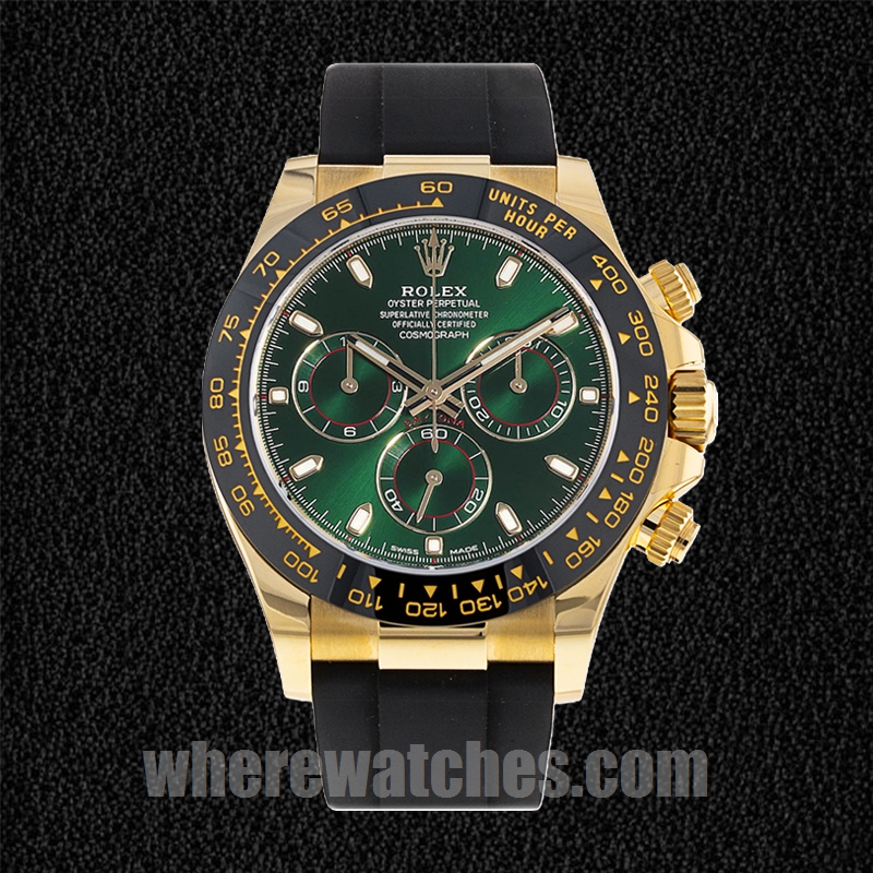 Rolex Daytona 116518 Pour des hommes 40mm Automatique Cadran vert – Image 2