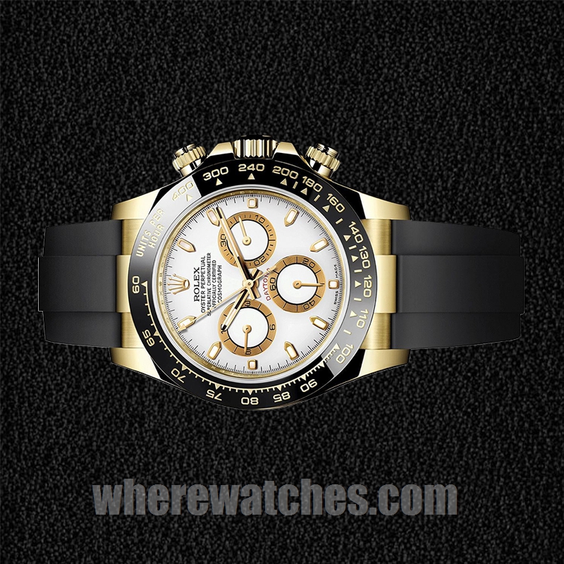 Rolex Daytona m116518ln-0041 Pour des hommes 40mm Automatique Cadran blanc – Image 3