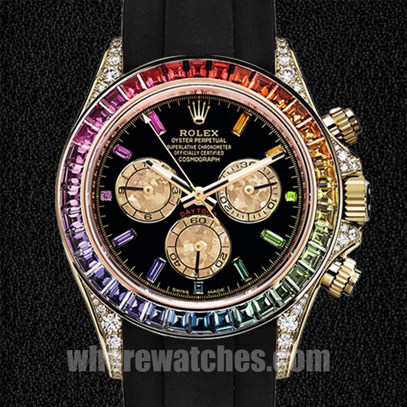 Rolex Daytona 116598 Pour des hommes 40mm Cadran noir