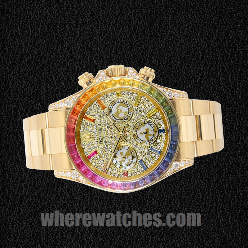 Rolex Daytona 40mm Pour des hommes 116598RBOW Ton d'or Automatique – Image 3