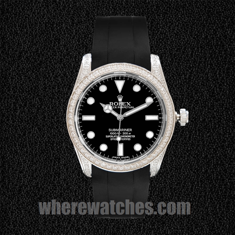 Rolex Submariner 40mm Pour des hommes 116610 Élastique Cadran noir – Image 2