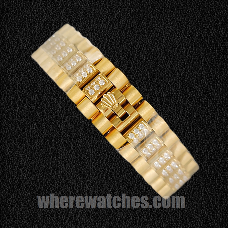 Rolex Day-Date Pour des hommes 36mm 118348 Automatique Cadran Champagne – Image 4