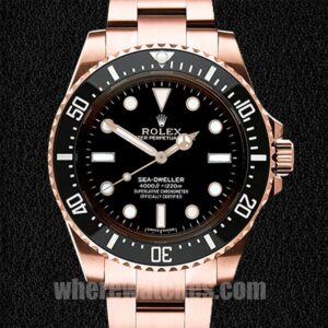 Rolex Sea-Dweller Pour des hommes 40mm 4000R Bracelet Huître