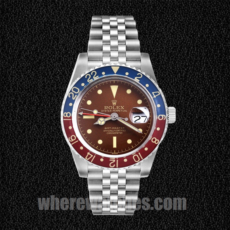 Rolex GMT-Master 6542 Pour des hommes 40mm Bracelet Jubilé – Image 2