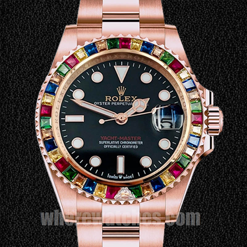 Rolex Yacht-Master 40mm 116695 Pour des hommes Cadran noir Automatique