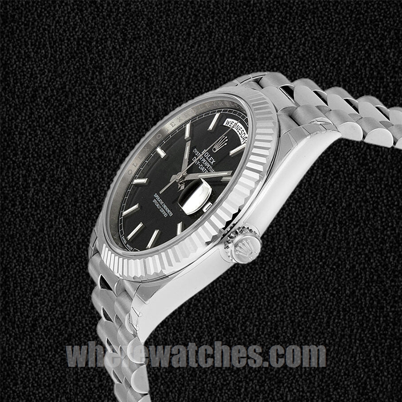 Rolex Day-Date Pour des hommes M228239-0004 40mm Cadran noir Regardez – Image 3