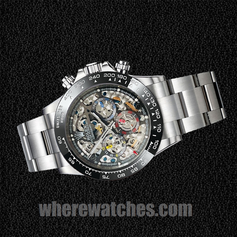 Rolex Daytona Pour des hommes Skeleton Limited Edition 40mm Automatique Bracelet Huître – Image 3