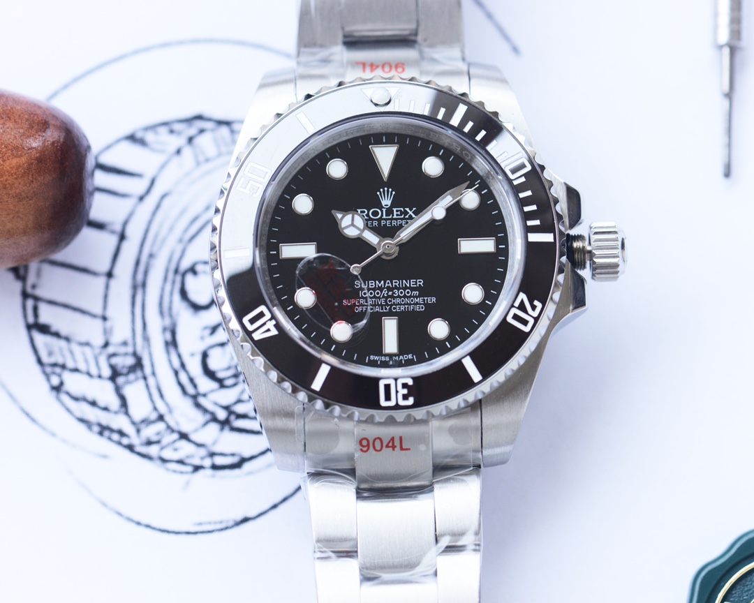 Rolex Submariner 40mm Homme PMX006 Bracelet Automatique - WW