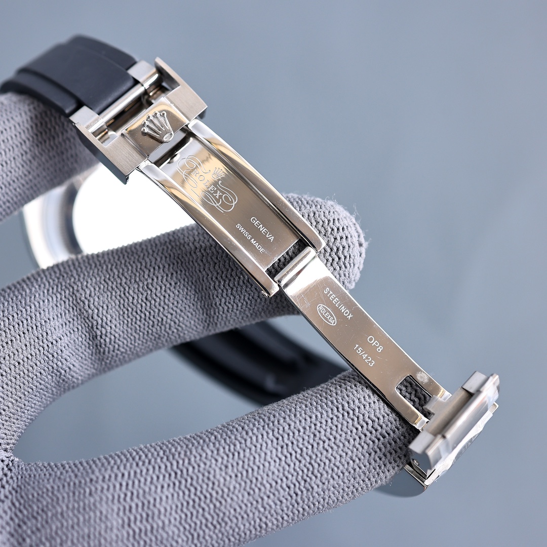 Bracelet en caoutchouc Rolex Yacht-Master 40 mm pour homme PMX013 - WW – Image 2