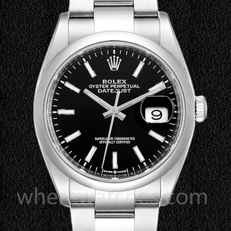 Rolex Datejust Pour des hommes m126200-0004 36mm Bracelet Huître Regardez