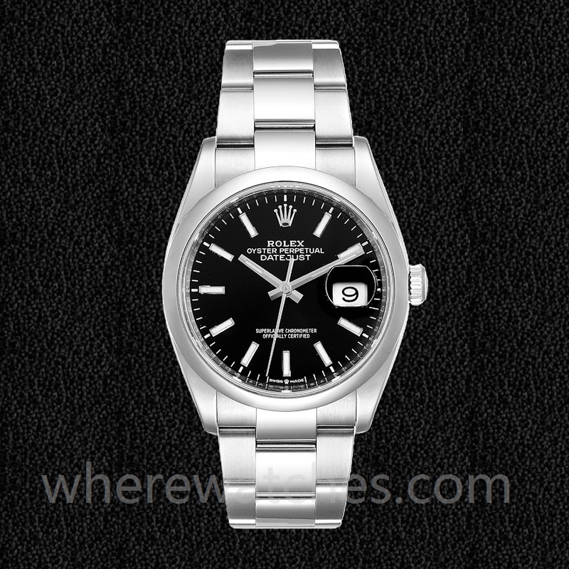 Rolex Datejust Pour des hommes m126200-0004 36mm Bracelet Huître Regardez – Image 2
