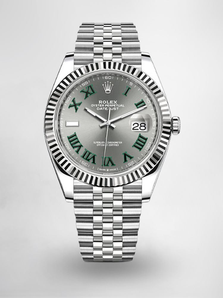 Montre Rolex Datejust Réplique 41mm 126334 cadran Wimbledon