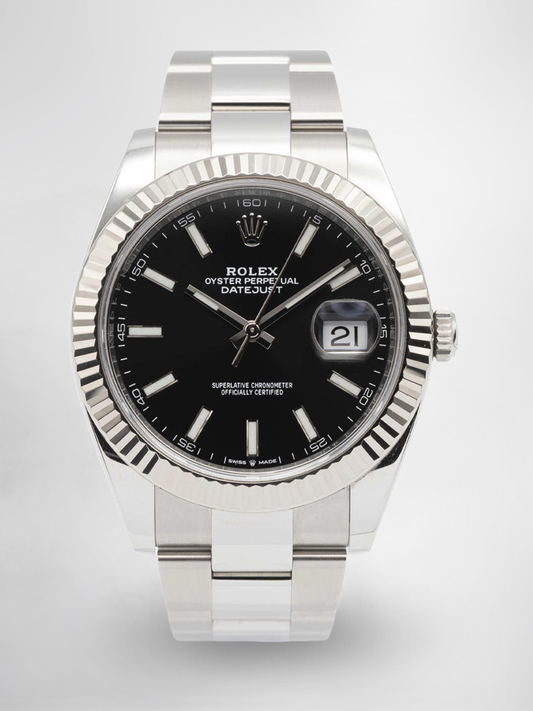Montre Rolex Datejust Réplique 41mm cadran noir 126334
