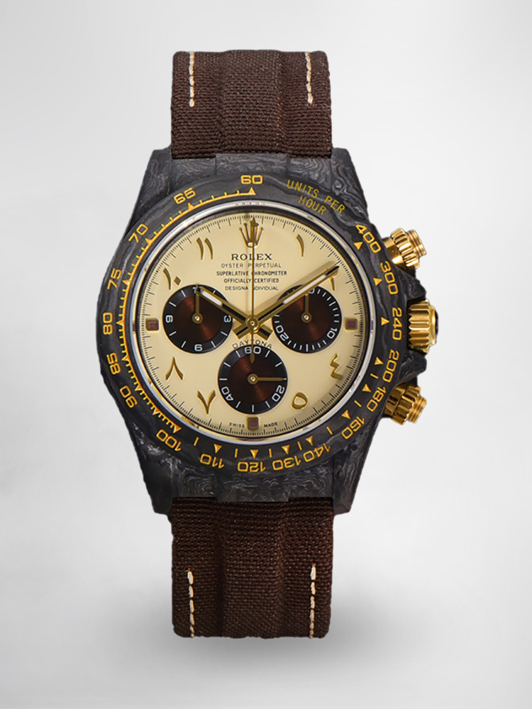 Montre Rolex DIW Daytona Réplique Desert Eagle en arabe
