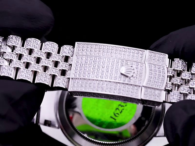 Montre Rolex Datejust Réplique 126200 36mm Cadran Diamant – Image 6