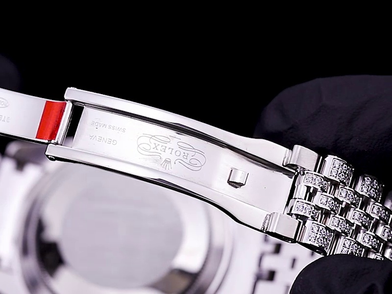 Montre Rolex Datejust Réplique 36mm cadran diamant arc en ciel arabe – Image 7