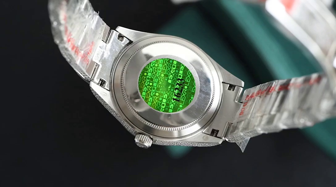 Montre Rolex DIW Sky-Dweller Réplique 42 mm cadran bleu ciel étoilé et diamants – Image 4