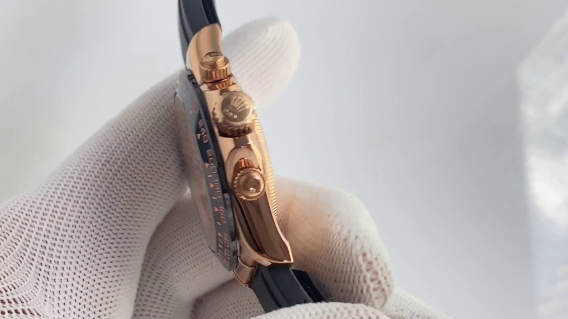 Montre Rolex Daytona Réplique 116515LN avec cadran ivoire et or rose – Image 3