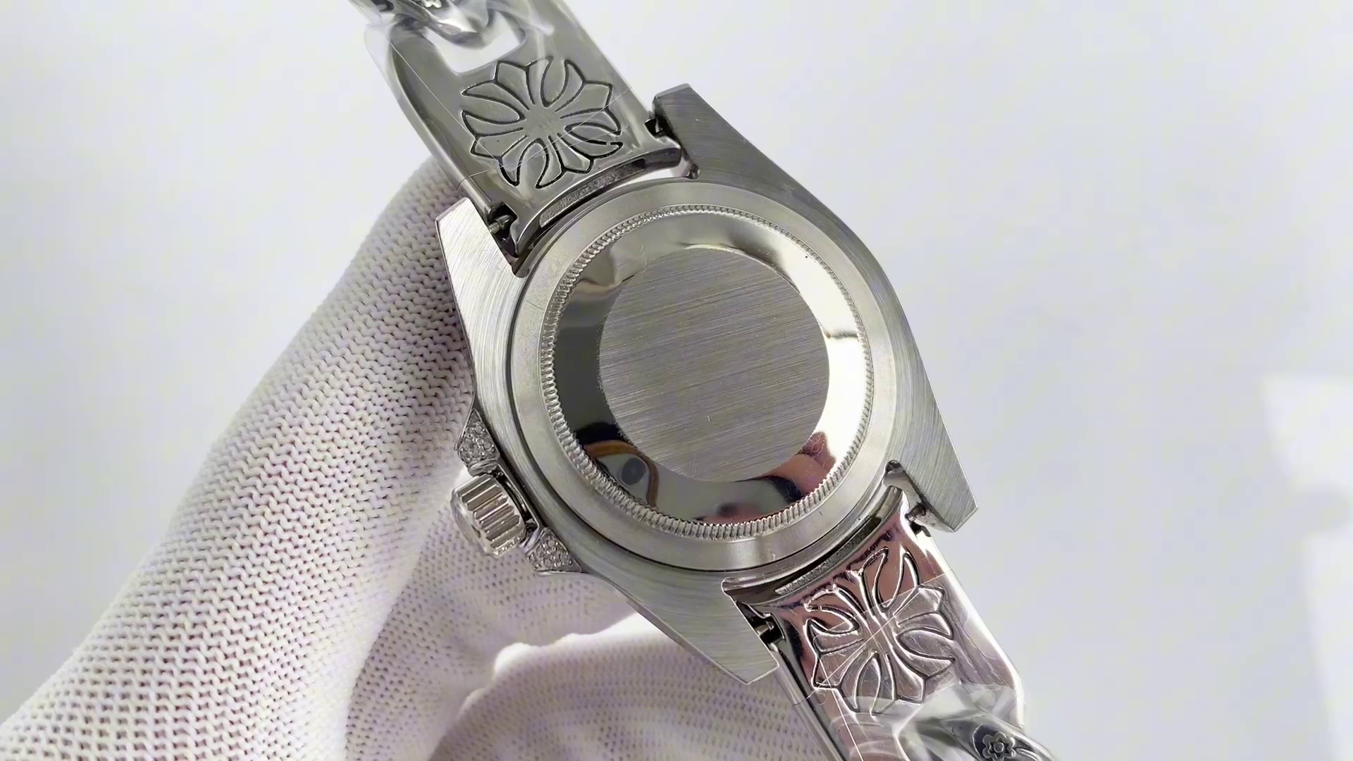 Montre Rolex Submariner Réplique Date 116649-EMBR Émeraude Diamant – Image 4