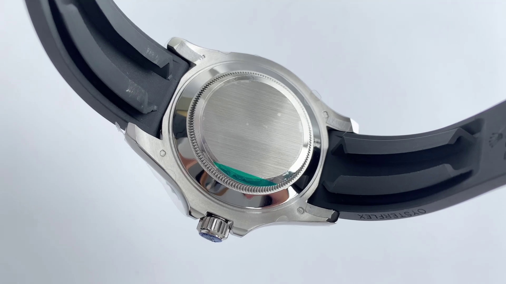 Montre Rolex Yacht-Master Réplique 226659 42 18k or blanc cadran noir – Image 4