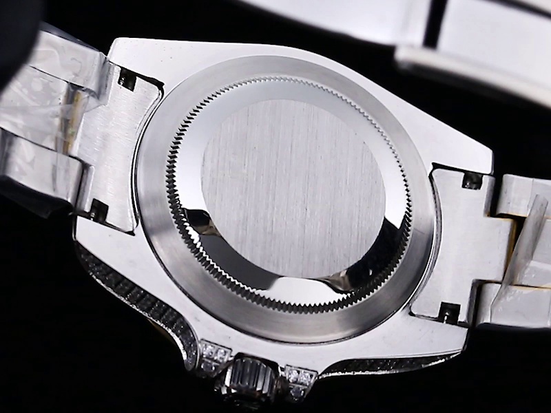 Montre Rolex Datejust Replica 41mm en or jaune cadran diamant bracelet en or – Image 4