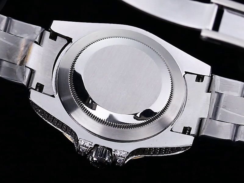 Montre Rolex Submariner Réplique 41mm bicolore or cadran émeraude acier inoxydable – Image 5