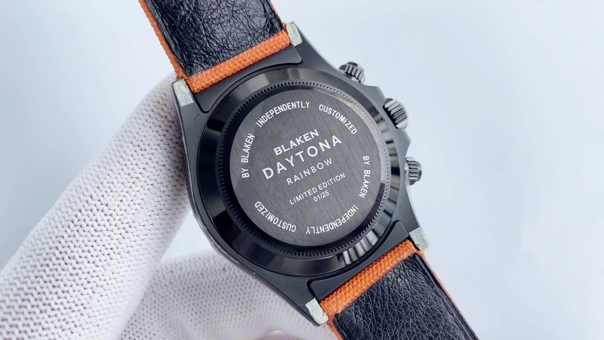 Montre Rolex Daytona Réplique B33 40mm Galvanoplastie Noir Carbone – Image 4