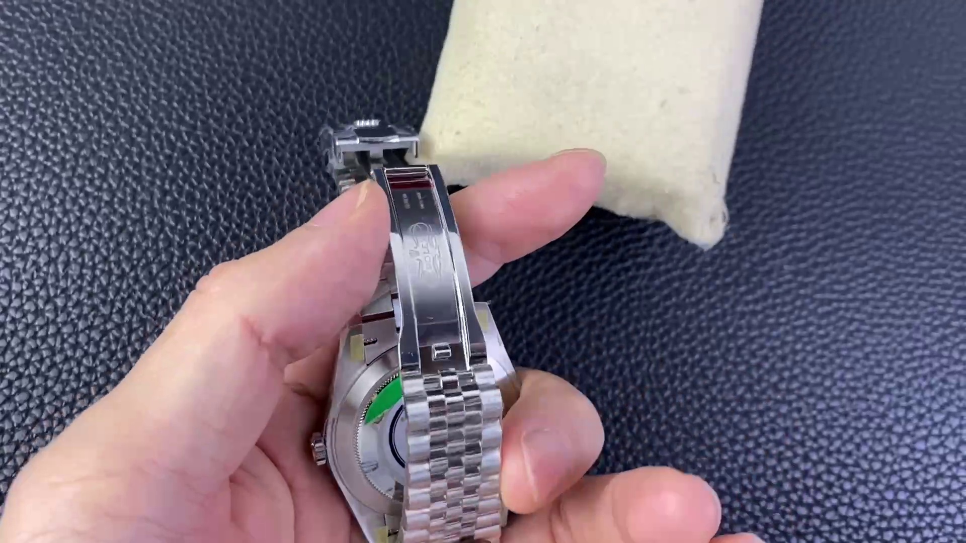 Montre Rolex Datejust Réplique 41mm 126334 Cadran bleu romain – Image 6