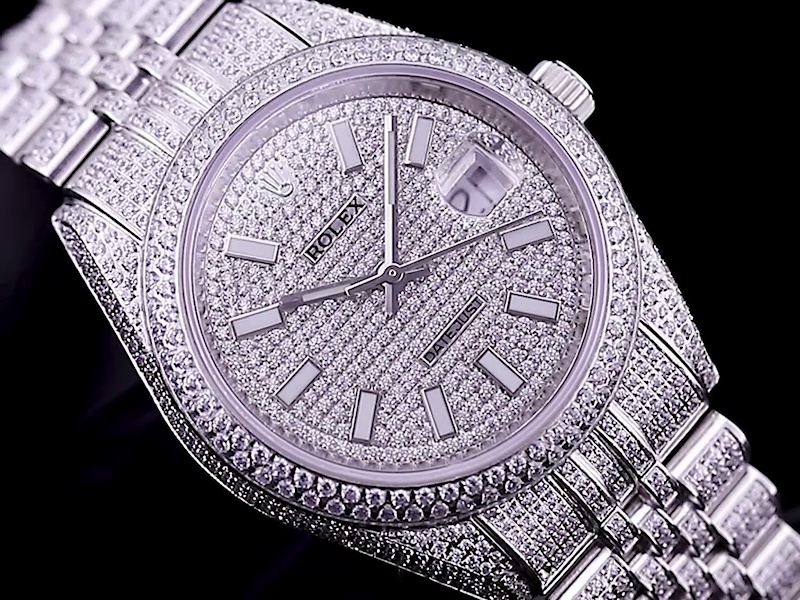 Montre Rolex Datejust Réplique 126200 36mm Cadran Diamant – Image 3