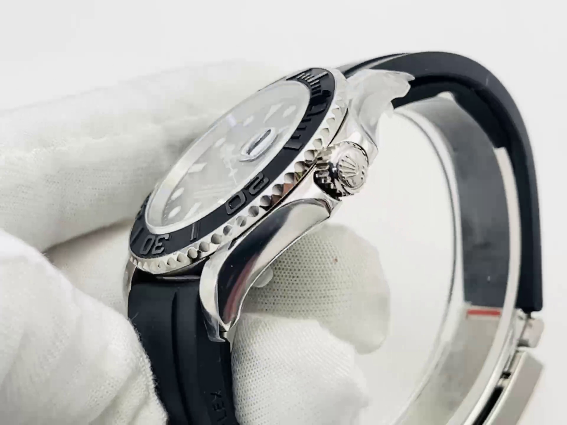 Montre Rolex Yacht-Master Réplique 226659 42mm cadran noir acier inoxydable – Image 4