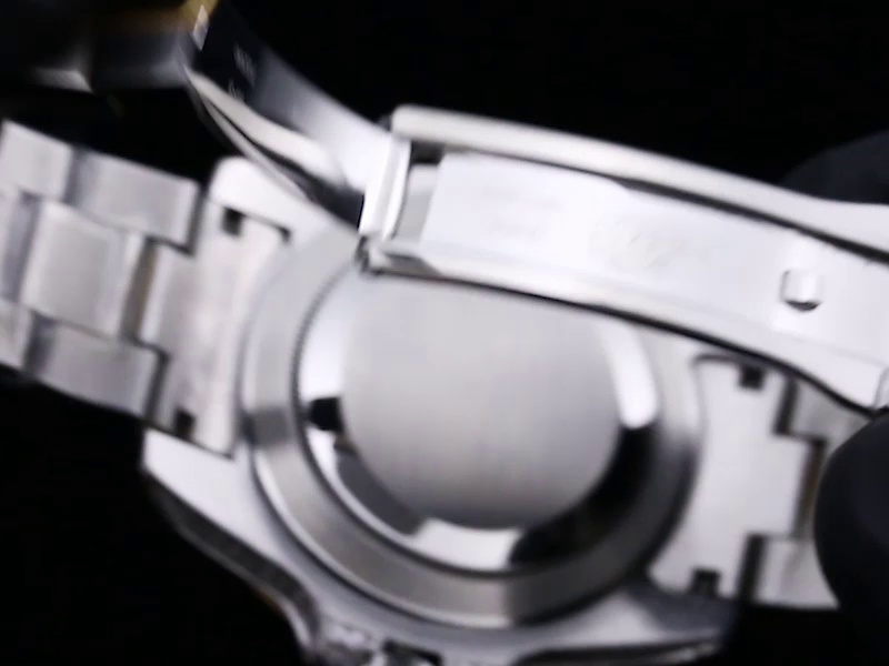 Montre Rolex Submariner Réplique 41mm cadran argenté et diamants avec étoiles dorées – Image 8