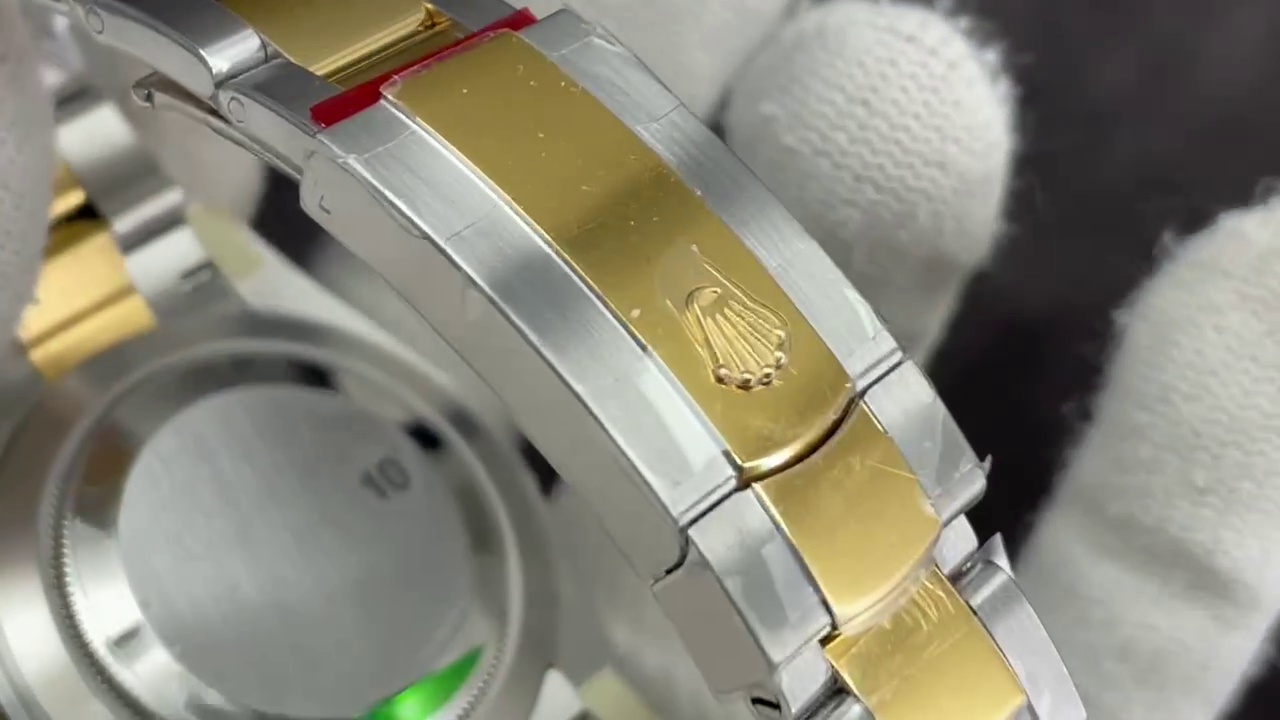 Montre Rolex Datejust Réplique 126303 41mm Cadran doré Acier inoxydable – Image 6