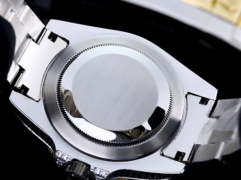 Montre Rolex Datejust Réplique 78243 41mm cadran or bicolore diamants blancs – Image 6