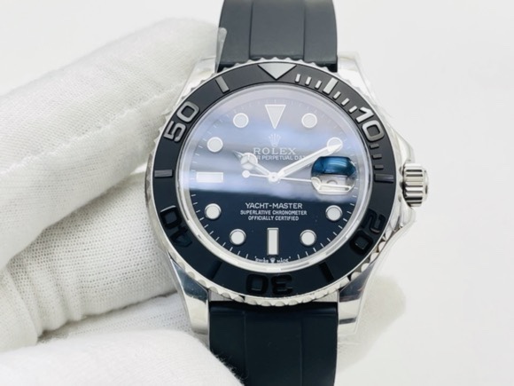 Montre Rolex Yacht-Master Réplique 226659 42mm cadran noir acier inoxydable – Image 7