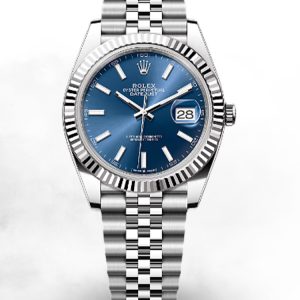 Montre Rolex Datejust 126334 Réplique de Luxe – 41mm, Cadran Bleu Élégant