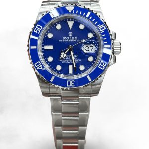 Montre AAA Rolex Submariner 116619LB Réplique Smurf 40mm – Cadran Bleu Profond, Finition Swiss de Haute Qualité