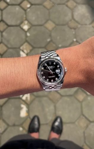 Rolex Datejust Pour des hommes m126334-0011 41mm Regardez Argenté photo review