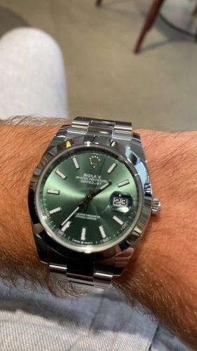 Rolex Datejust m126300-0020 41mm Pour des hommes Bracelet Jubilé Argenté photo review