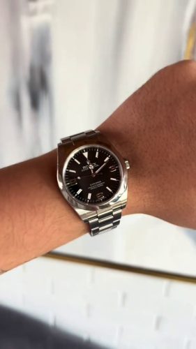 Rolex Explorer m214270-0003 40mm Pour des hommes Argenté Regardez photo review