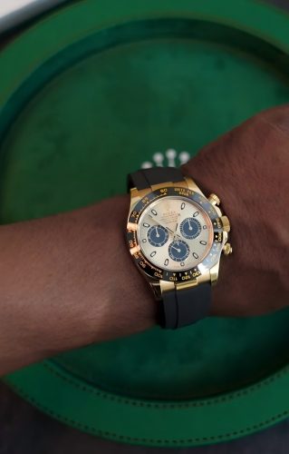 Rolex Daytona 116518 Pour des hommes 40mm Bracelet en cuir photo review
