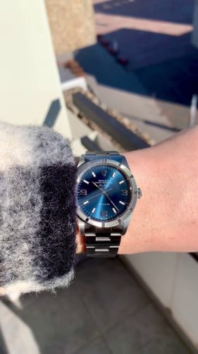 Rolex Air-king 36mm Pour des hommes m114200-0014 Automatique Regardez photo review