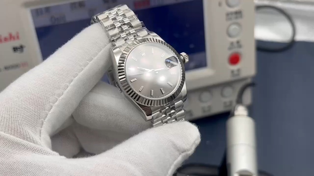 Montre Femme Rolex Datejust 278274 Réplique AAA – Cadran Gris Foncé Élégant, Look Classique et Chic Pour Tous les Jours – Image 6