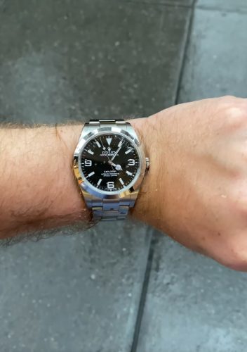 Rolex Explorer m214270-0003 40mm Pour des hommes Argenté Regardez photo review