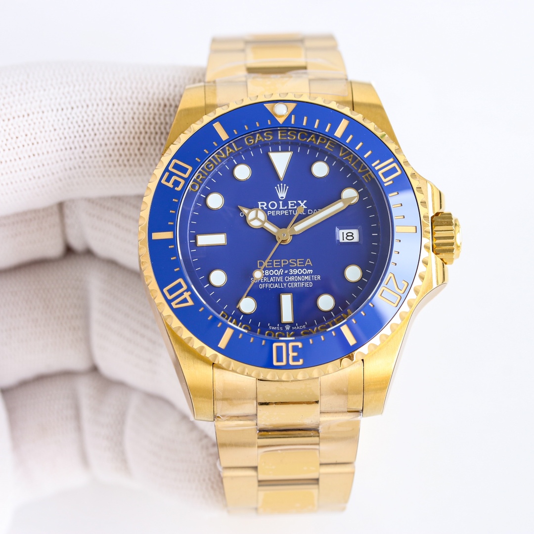 Montre Rolex Deepsea 136668LB Réplique – Cadran Bleu Luxueux & Lunette Céramique Bleue, Mouvement Swiss Précis – Image 2