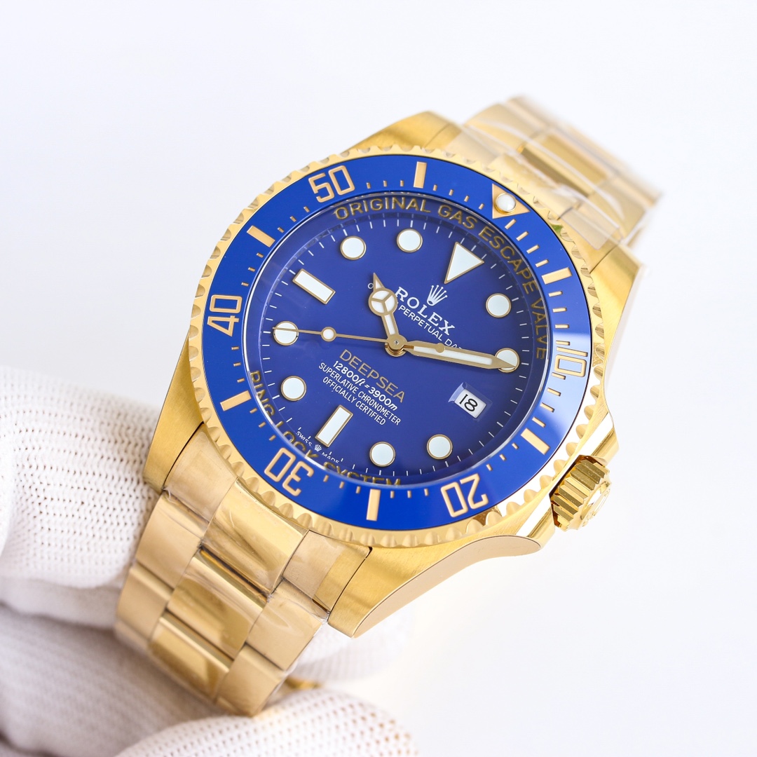 Montre Rolex Deepsea 136668LB Réplique – Cadran Bleu Luxueux & Lunette Céramique Bleue, Mouvement Swiss Précis – Image 4