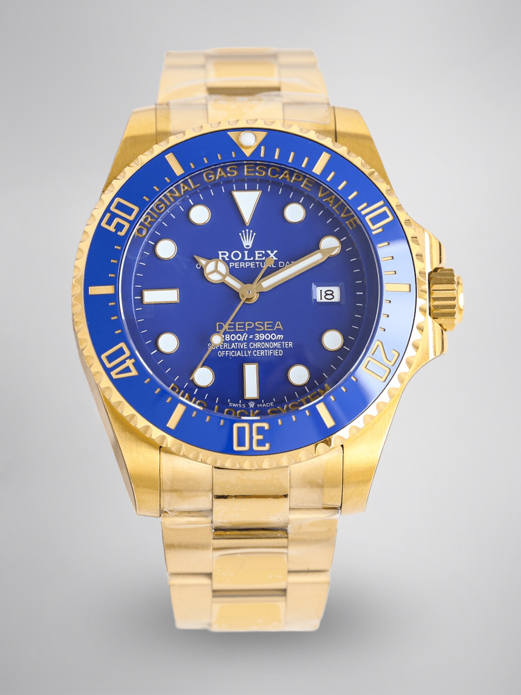 Montre Rolex Deepsea 136668LB Réplique – Cadran Bleu Luxueux & Lunette Céramique Bleue, Mouvement Swiss Précis