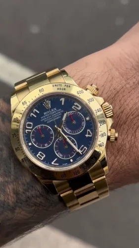 Rolex Daytona 116528 40mm Pour des hommes Regardez Bracelet Huître photo review