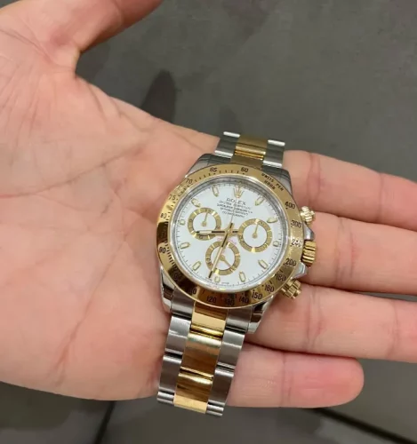 Rolex Daytona 40mm 116523-78593 Pour Des Hommes Argenté photo review